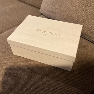 Jimmy Choo empty shoe box
